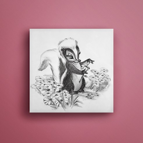 콜렉션플러스 디즈니 밤비 미스 스컹크 17152 포스터 + 아크릴 디아섹 액자