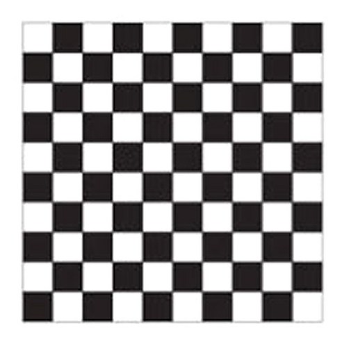 아이스타라인 카티즈 국기 주유구 스티커 사각형, 체크무늬, 1개