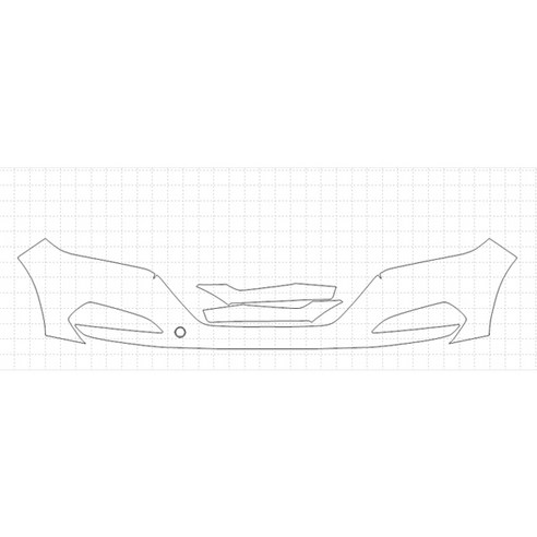 헥시스 02 현대 투싼 SE 2018 PU재질 BUMPER 60.96cm PPF보호필름, 1개