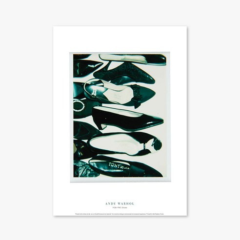 에이블밤부 컨템포러리 아트포스터 Shoes 앤디 워홀 131