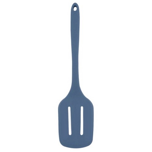 키친팩토리 파스텔 실리콘 미니 뒤집개, 다크블루, 1개