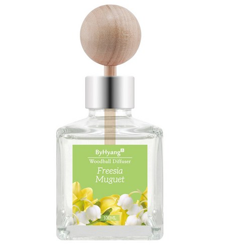 바이향 리프레싱 차량용 방향제 100ml, 후리지아 뮤게, 1개