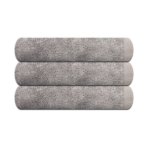 송월타월 호텔수건 디아망 뱀부 220g, 연그레이, 3개