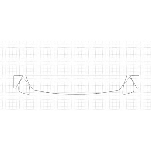 헥시스 현대 엑센트 LIMITED 2018 PU재질 PPF보호필름, 03. HFM 30.48cm, STRAIGHT, 1개