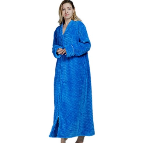 더자카 빅프리 플란넬 가운 M, Y318LBBE027, 1개