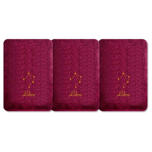 송월타월 별자리 수건 170 g 30수 코마사, 천칭자리(금색), 3개