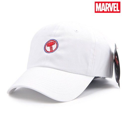 아이엠캡 MARVEL 마블 토르 해머 로고 워싱 볼캡