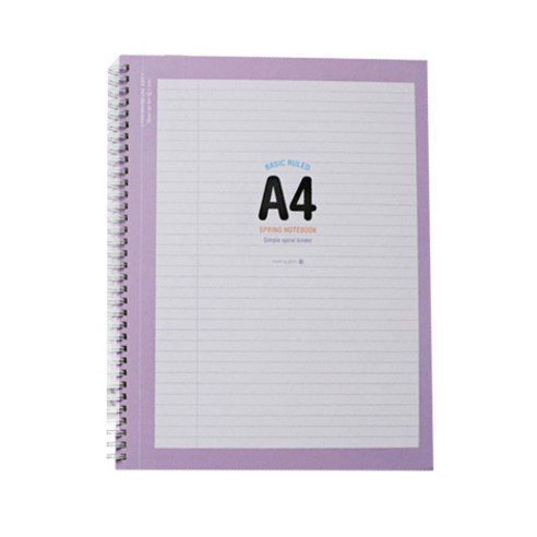 모닝글로리 A4 SP노트 좌철, 랜덤발송, 1개