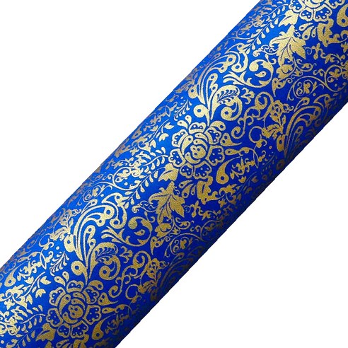 영프라자 르네 종이롤 포장지 53cm x 20m, 청색, 1개