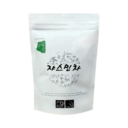 산해랑 중국 명차 자스민차, 80g, 1개
