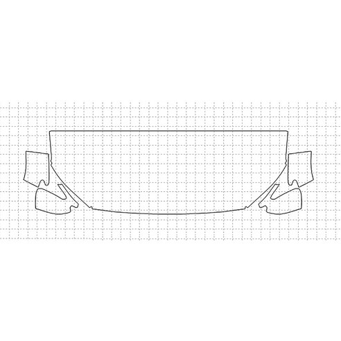 헥시스 현대 코나 SEL 2018 PVC PPF 보호필름 차량용 가드용품, 15. HFM 60.96cm, STRAIGHT, WRAPPED, 1개