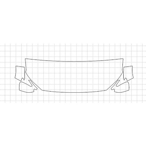 헥시스 현대 코나 ULTIMATE 2018 PVC PPF 보호필름 차량용 가드용품, 12. HFM 60.96cm, BIKINI, 1개