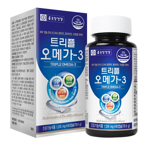 종근당건강 트리플 오메가3, 78.6g, 1개