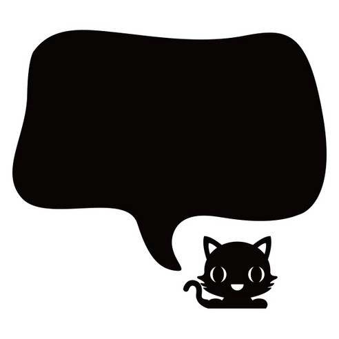 쿠 홈 인테리어 아크릴 메모판 MO 83 부착형 블랙