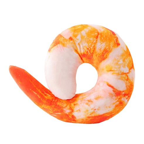 디엠코퍼레이션 알럽홈 U자 푸드 목쿠션, 새우