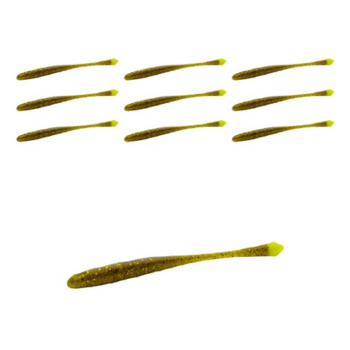 바이오스판 플라스마 테일 루어 11.43cm, Green Purple Gold Flk + Plasma, 48g