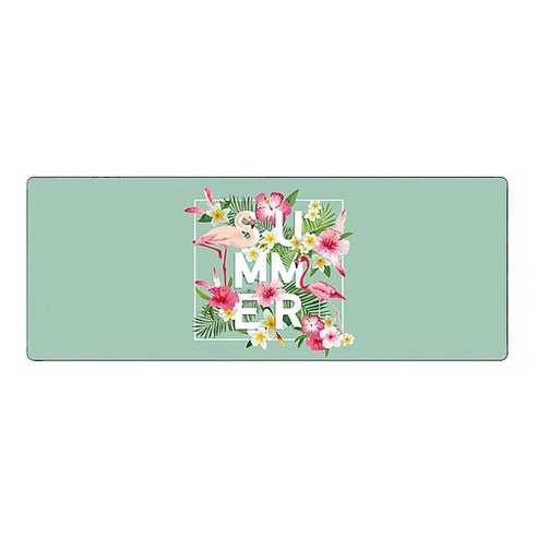 디엠코퍼레이션 알럽컴 무디쉬 마우스 장패드 900 x 400 x 2 mm, 민트, 1개