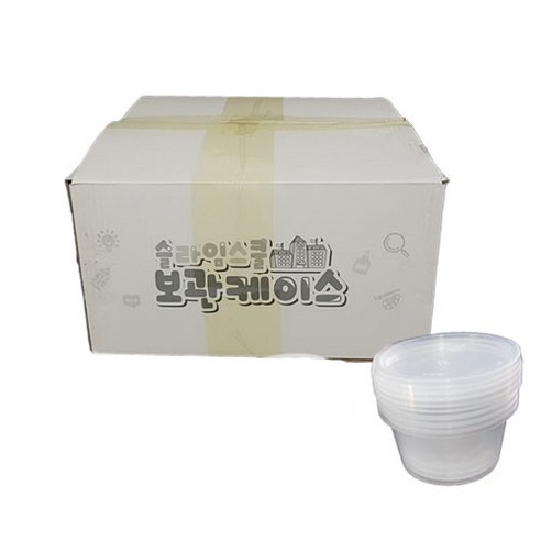 미정아트 슬라임스쿨 보관케이스, 18개입