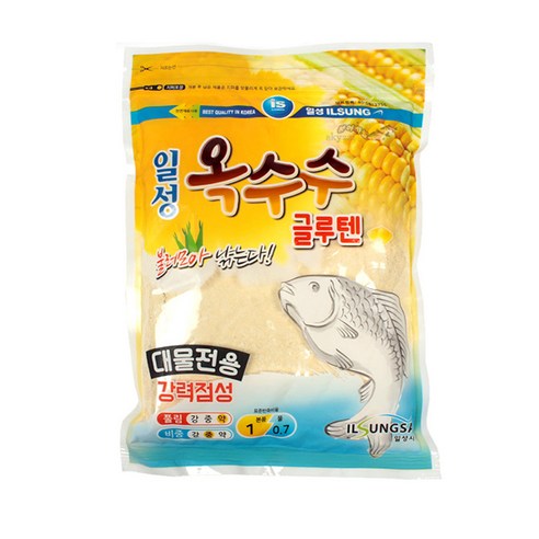 일성 옥수수 글루텐 떡밥, 500g, 1개