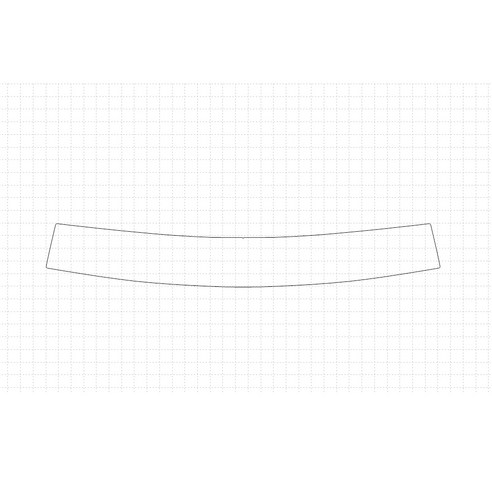 헥시스 쉐보레 이쿼녹스 LT 2018 PVC PPF 보호필름 차량용 가드용품, 19. REAR BUMPER, 1개
