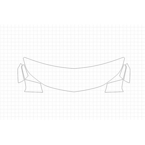 헥시스 쉐보레 이쿼녹스 LT 2018 PVC PPF 보호필름 차량용 가드용품, 10. HFM 60.96cm, BIKINI, 1개