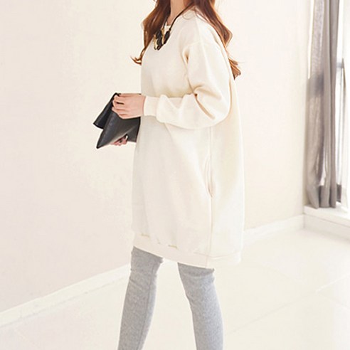 이얀 특기모 원피스형 롱티 임산부복