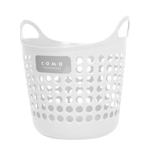 이노마타 다용도 빨래 바구니 멀티 바스켓 COMO 27L, WHITE, 1개
