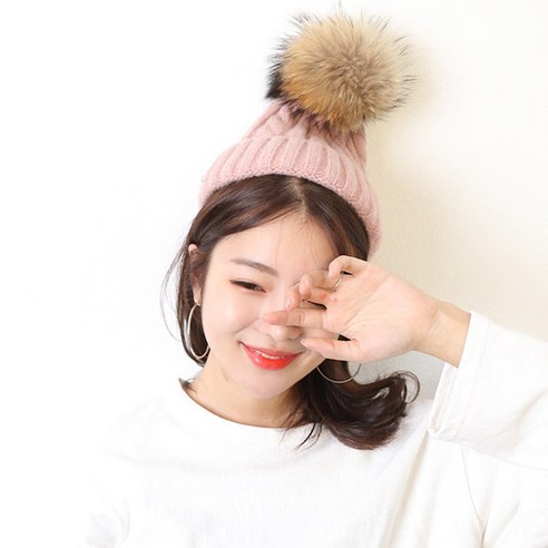 아이엠캡 리얼라쿤 꽈베기 방울모자