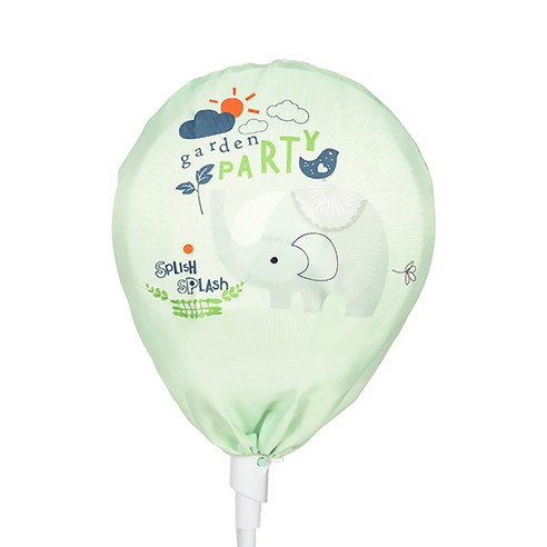 알럽홈 유니크 프린팅 선풍기 커버, 코끼리
