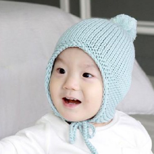 쁘띠드엔 핑퐁 니트모자