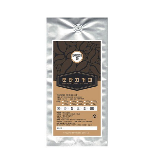 지오빈스 쿤타치커피 EXPRESS 80 커피원두, 더치커피, 1000g