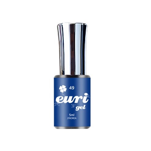 유리네일 로맨틱 컬러 젤네일, 49 다크블루, 5ml, 1개