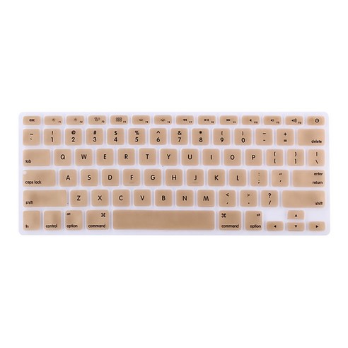 DM 알럽컴 맥북 키보드 보호 커버 A1706/A1707, 코코아, 1개