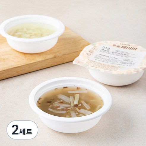 루솔 이유식 5단계 반찬 + 국 세트 (냉장), 420g, 2세트