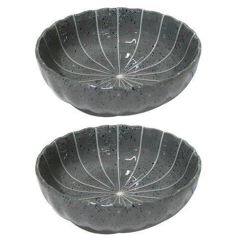 로얄아리따 시젠 볼 12.5cm, 그레이, 2개입