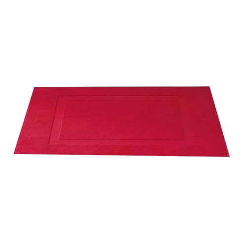 라흐두뜨 순면 욕실매트 F709333, Rouge