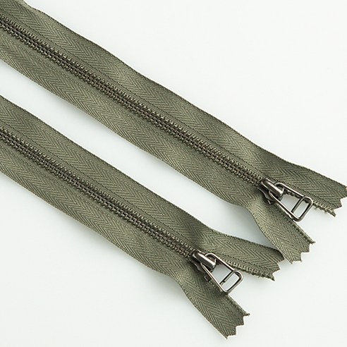 이지텝 3호 엔틱지퍼 와이어 15.24cm, 연카키, 2개입