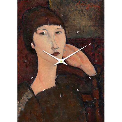 더윤 레티나 명화시계 30 x 42 cm, 모딜리아니 아드리엔