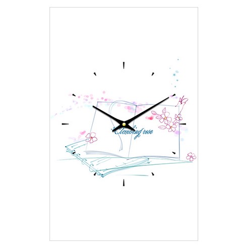더윤 레티나 모던시계 30 x 42 cm, FLO0055