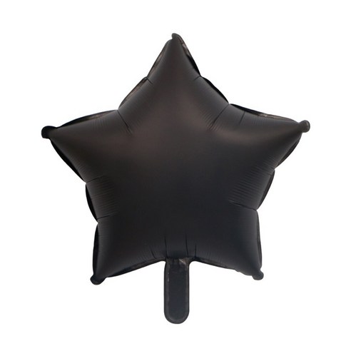 드림캐쳐 아크로매틱 데코 호일 풍선 45 x 48 cm, 스타 블랙, 45개입