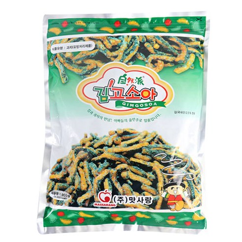 우리가스토리 김고소아 대용량과자, 1개, 1kg