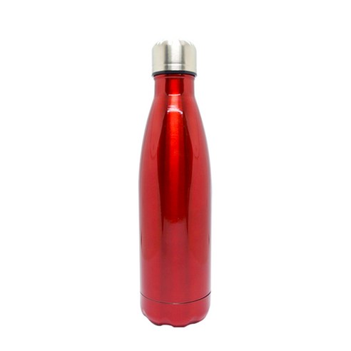 코멜리 스테인리스 보온 보냉 텀블러, 레드, 500ml