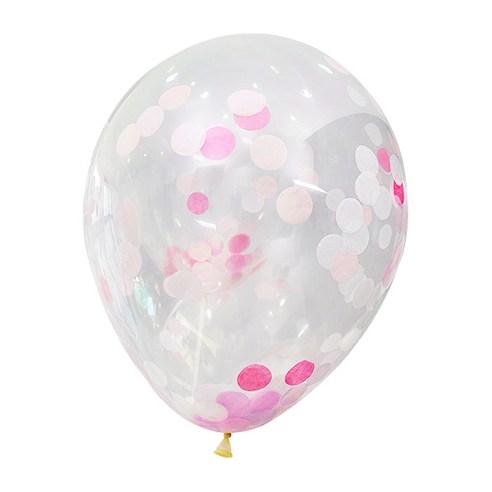 파티팡 컨페티벌룬 30cm, 러블리, 50개입