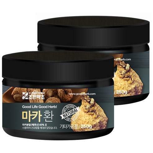조은약초 프리미엄 마카환, 2개, 250g