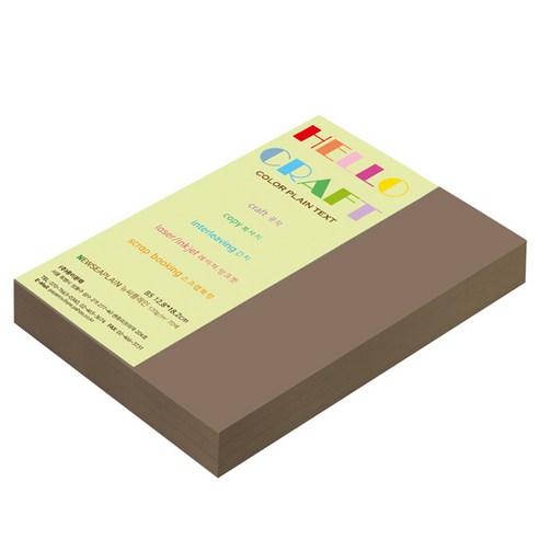뉴씨플레인 종이문화 양면색상지 No.58 금발색, 160매입