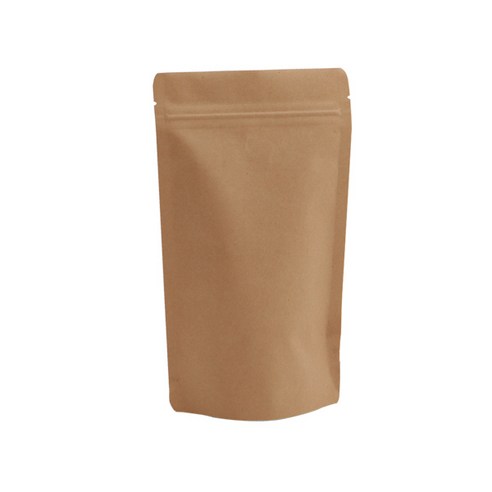 봄91 양면 크라프트 지퍼백 소 11 × 17 cm, 소(S), 1개입, 50개