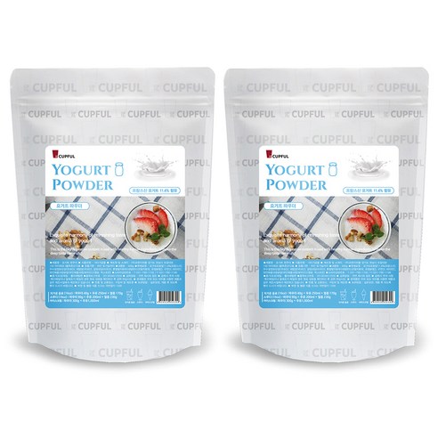 컵풀 요거트 파우더, 500g, 1개입, 2개