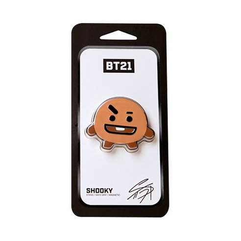 BT21 그립톡 거치대, 슈키, 1개
