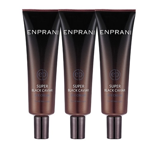 엔프라니 수퍼 블랙캐비어 아이크림 튜브형, 30ml, 3개입