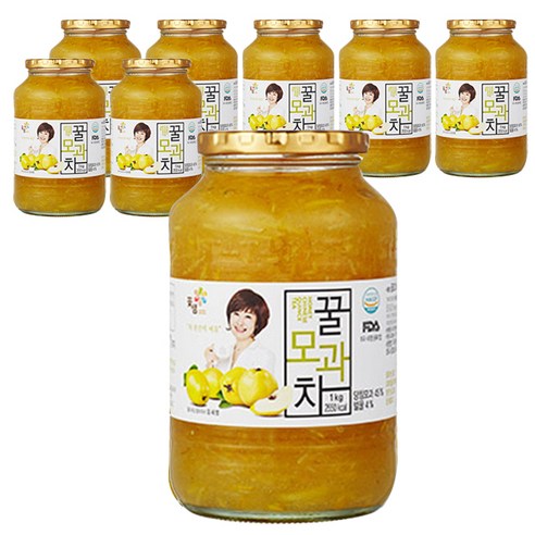 꽃샘 꿀 모과차, 1kg, 1개입, 8개